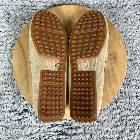 Rothys The Driver Loafer Women's 8.5 Sesame Tan Slip On Washable Shoes Comfort - Picture 13 of 14